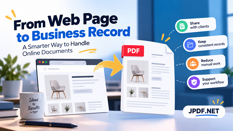 From Web Page to Business Record: A Smarter Workflow