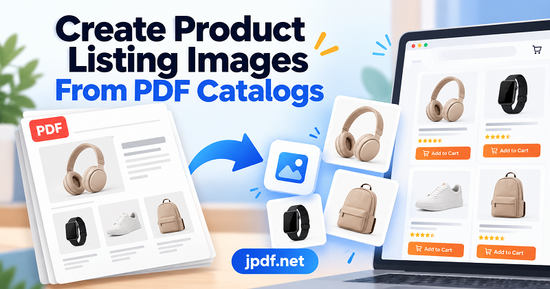 How to Create Product Listing Images From PDF Catalogs