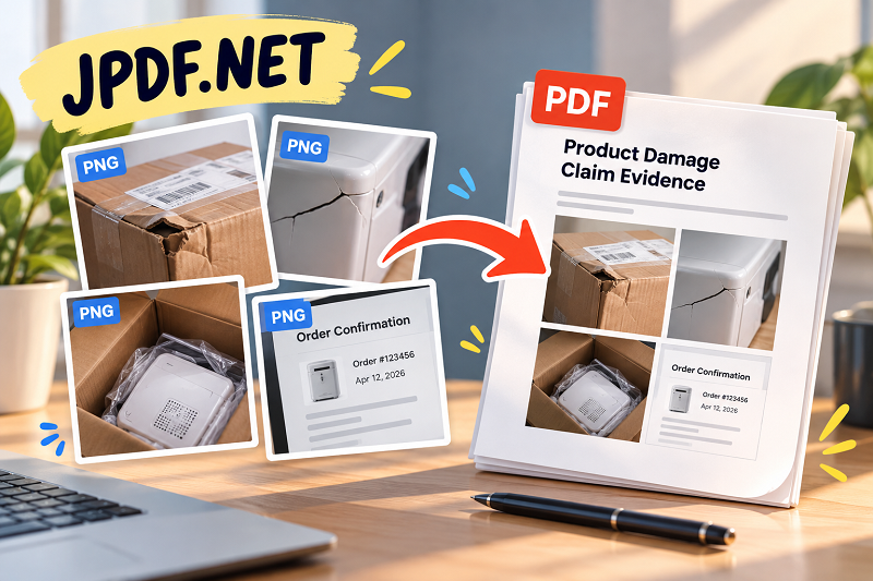 How to Organize PNG Evidence Photos Into a PDF