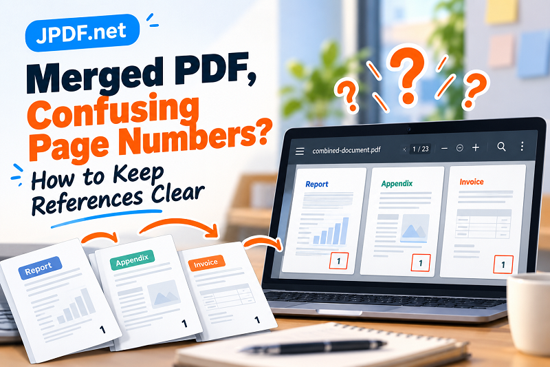 Merged PDF Page Numbers: How to Keep Them Clear