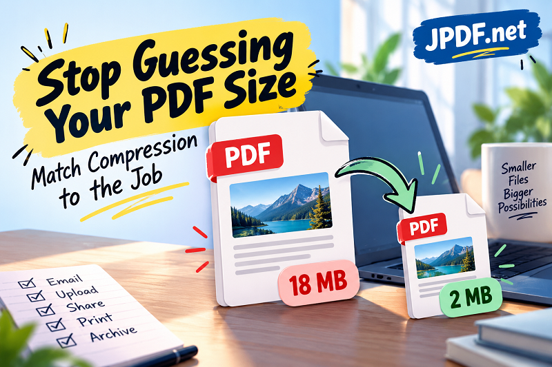 PDF Compression Guide: Choose the Right File Size - jpdf.net