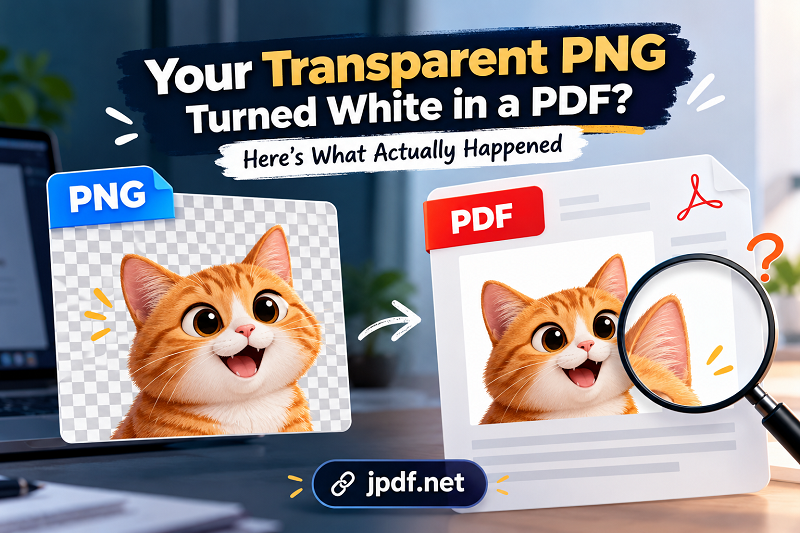 Transparent PNG Turns White in PDF? Here's Why