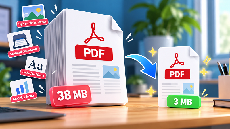 Why Is My PDF So Large? Common Causes and Fixes
